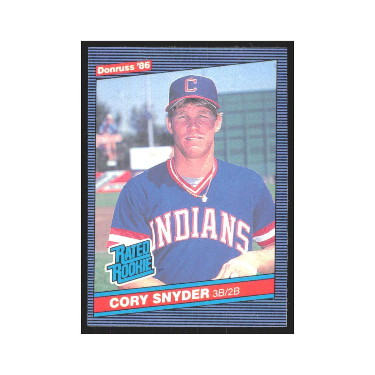 Cory Snyder 1986 Donruss #29 Cleveland Indians Baseball Card NM