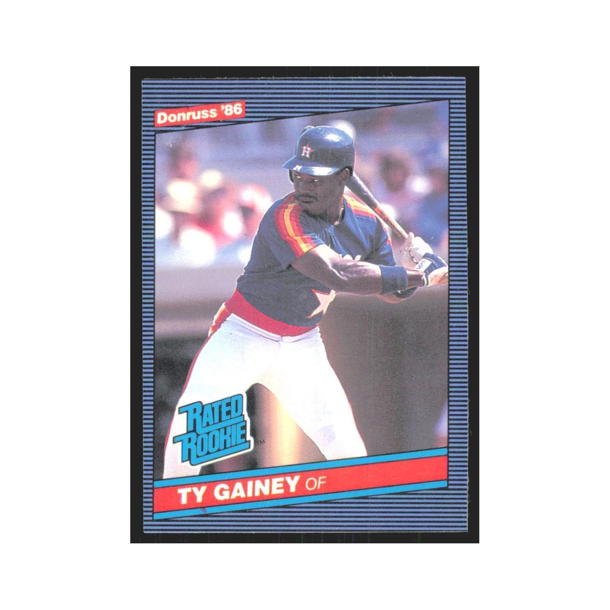 Ty Gainey Rookie 1986 Donruss #31 Houston Astros Baseball Card NM