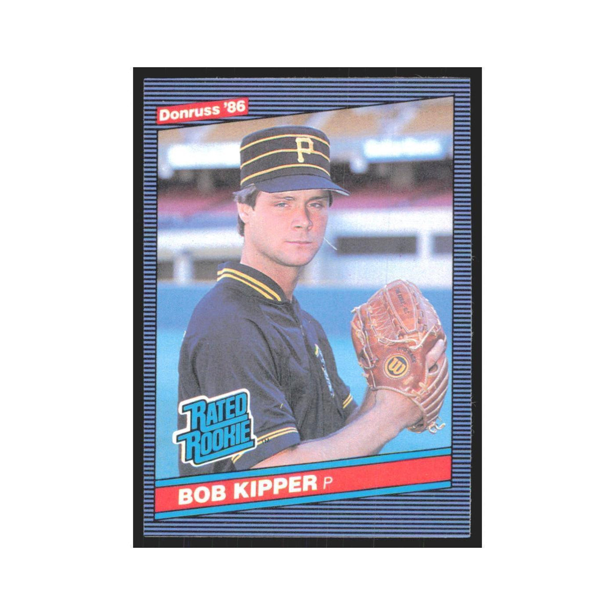Bob Kipper 1986 Donruss #44 Pittsburgh Pirates Baseball Card NM