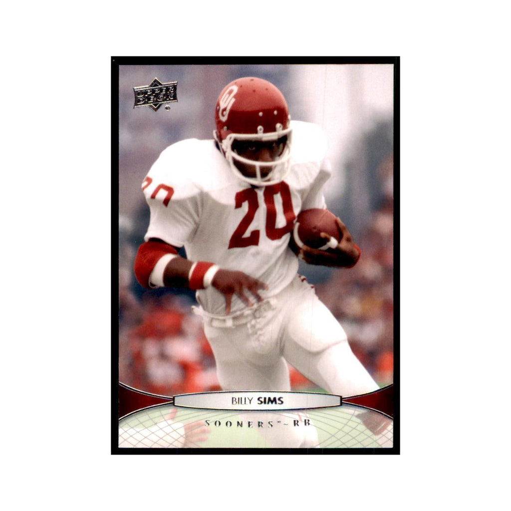 Billy Sims 2012 Upper Deck #9 Football Cards Football Card NM
