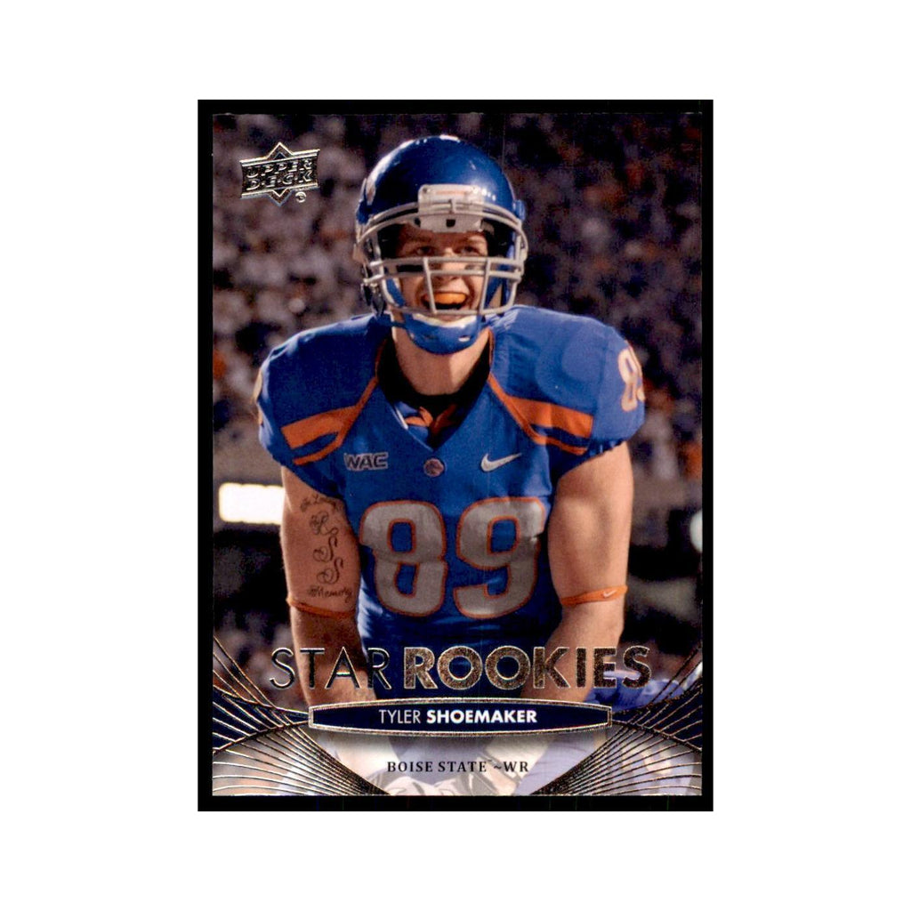 Tyler Shoemaker Rookie 2012 Upper Deck #88 Football Cards Football Card NM