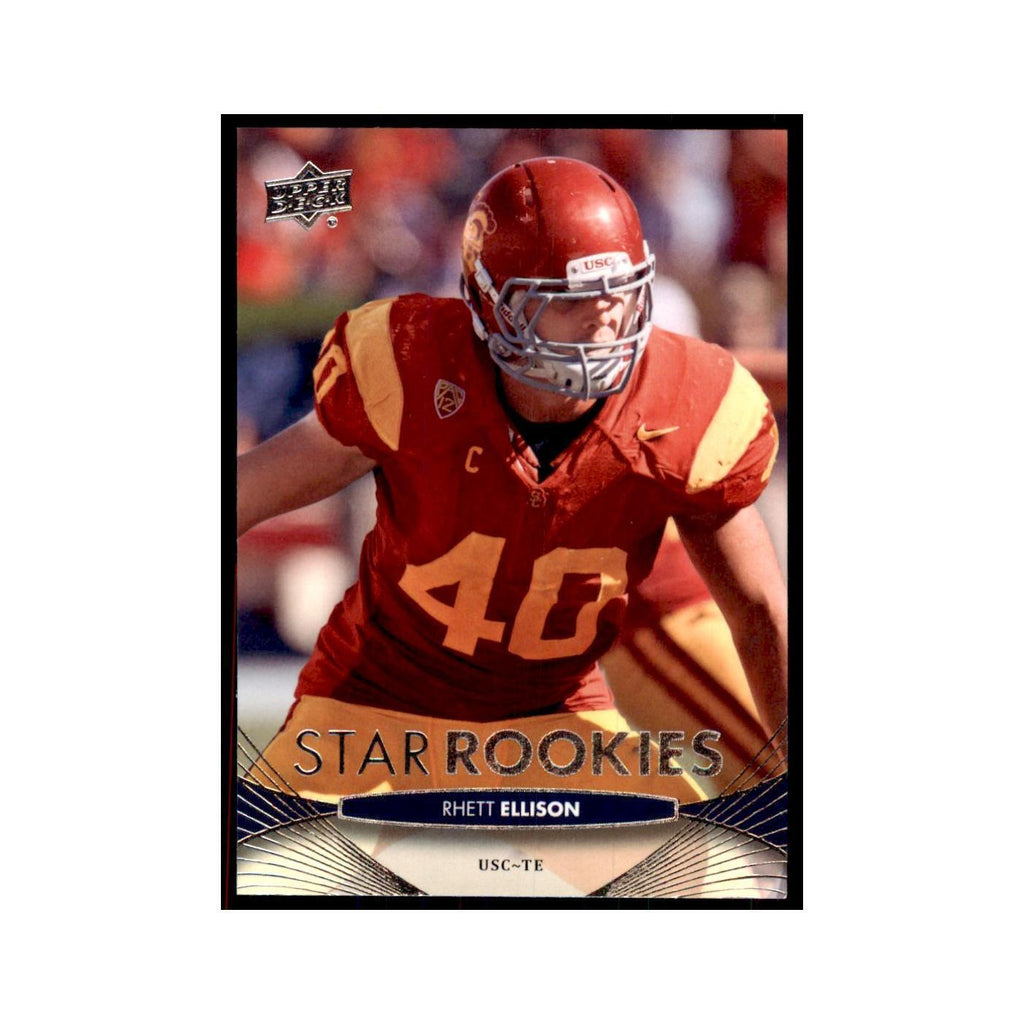 Rhett Ellison Rookie 2012 Upper Deck #128 Football Cards Football Card NM