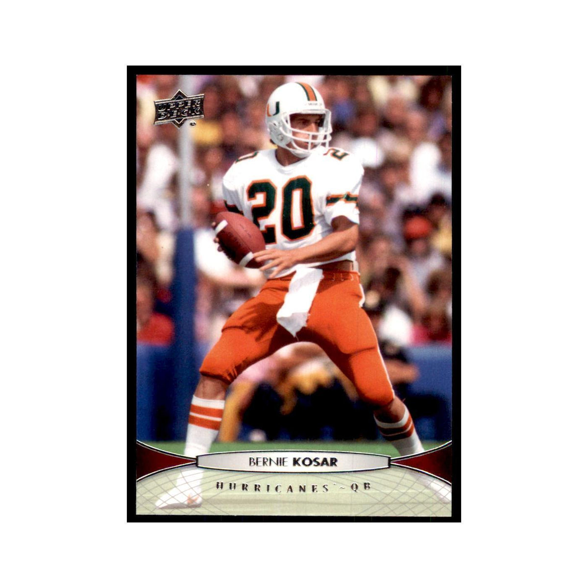 Bernie Kosar 2012 Upper Deck #7 Football Cards Football Card NM