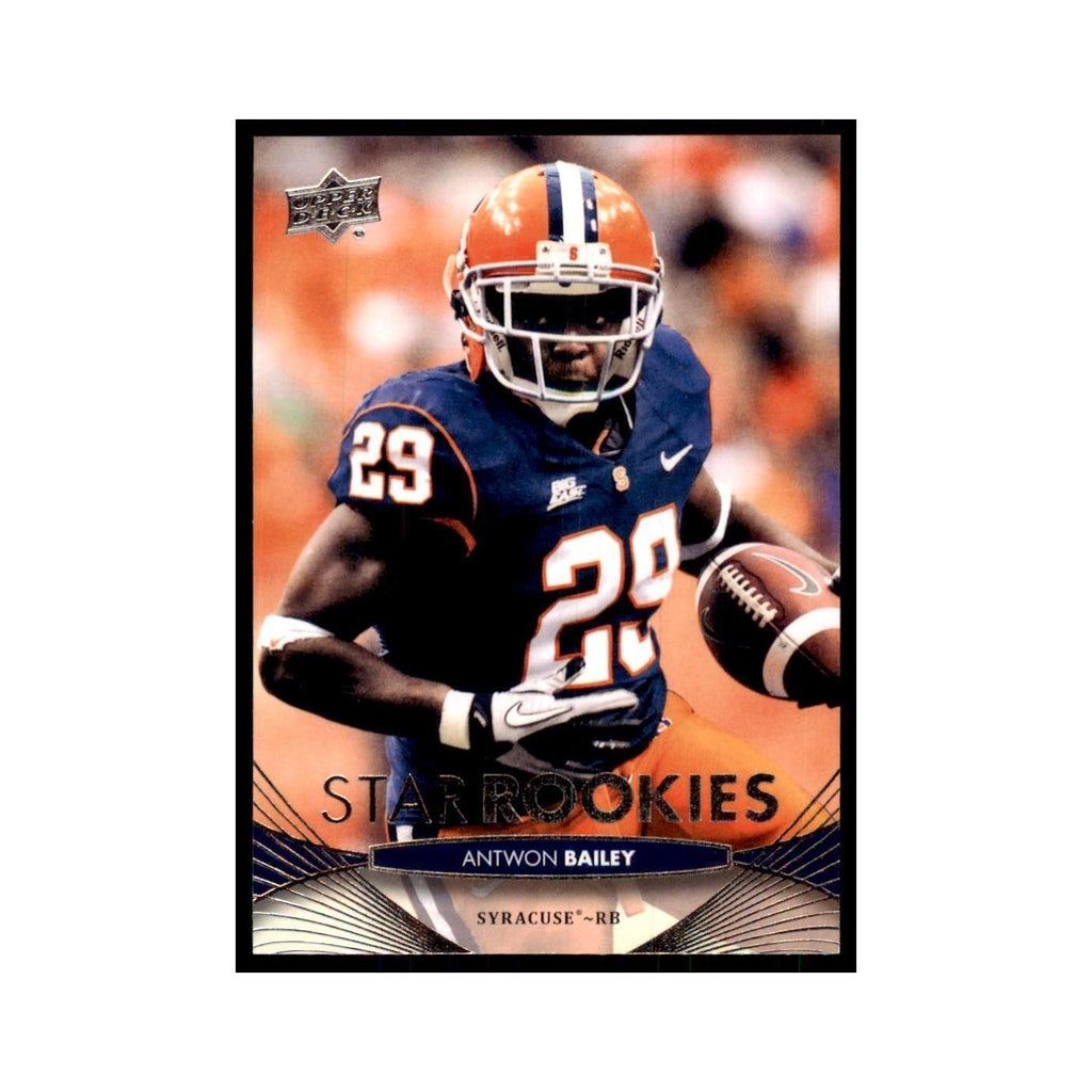 Antwon Bailey Rookie 2012 Upper Deck #56 Football Cards Football Card NM