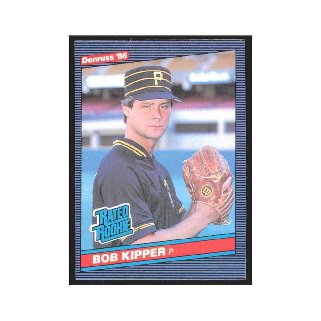 Bob Kipper Rookie 1986 Donruss #44 Pittsburgh Pirates Baseball Card NM