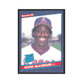 Mark McLemore Rookie 1986 Donruss #35 California Angels Baseball Card NM