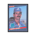 Marty Clary Rookie 1986 Donruss #36 Atlanta Braves Baseball Card NM