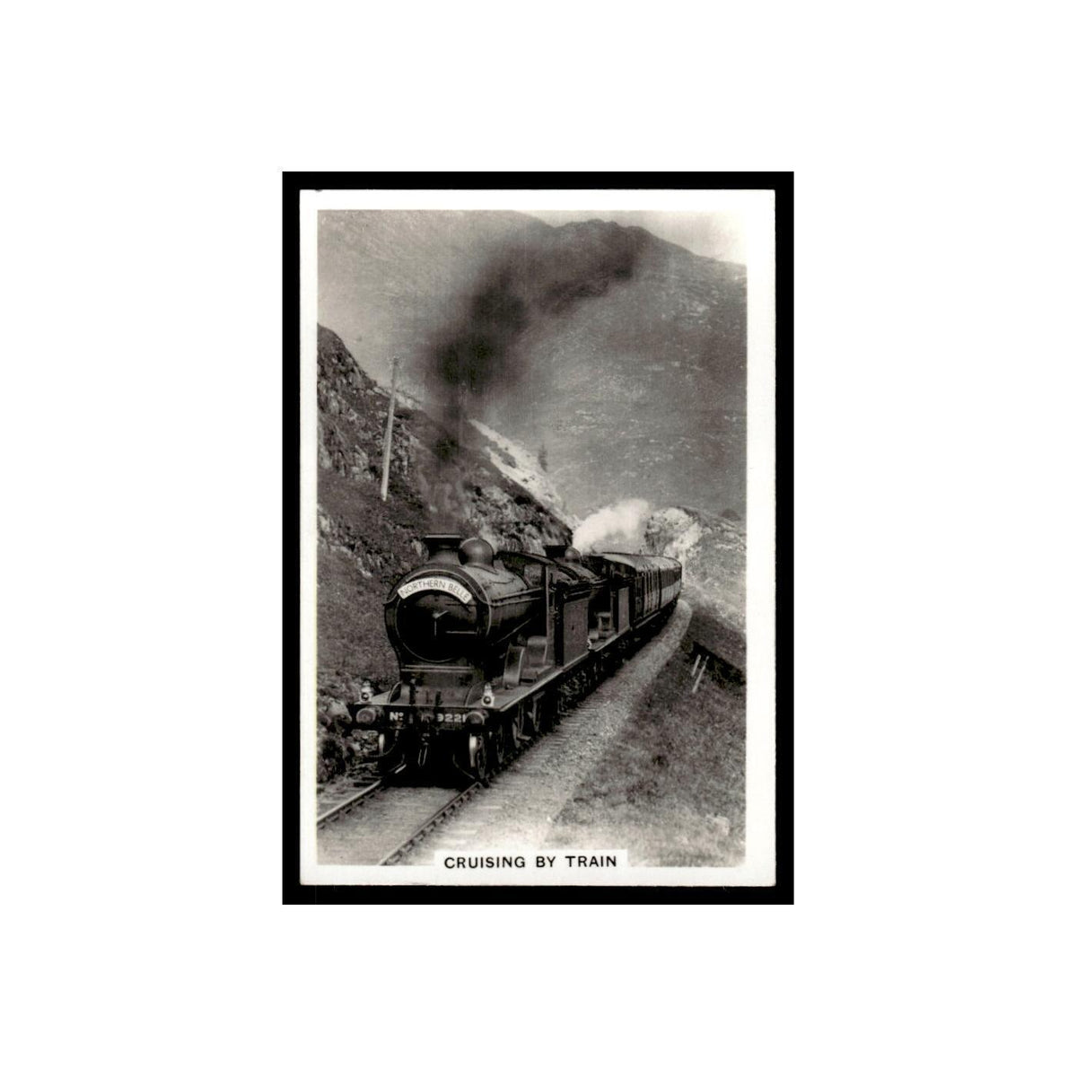Cruising By Train 1938 Senior Service British Railways #35 Tobacco Card VG