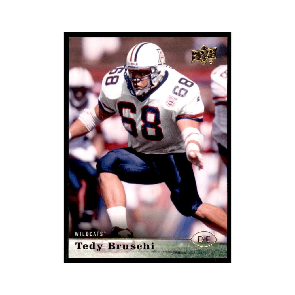 Tedy Bruschi 2013 Upper Deck #35 Football Cards Football Card NM