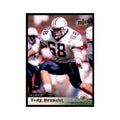 Tedy Bruschi 2013 Upper Deck #35 Football Cards Football Card NM