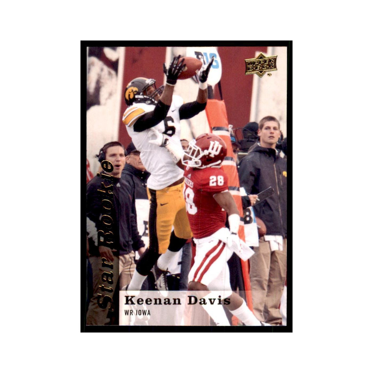 Keenan Davis Rookie 2013 Upper Deck #75 Football Cards Football Card NM