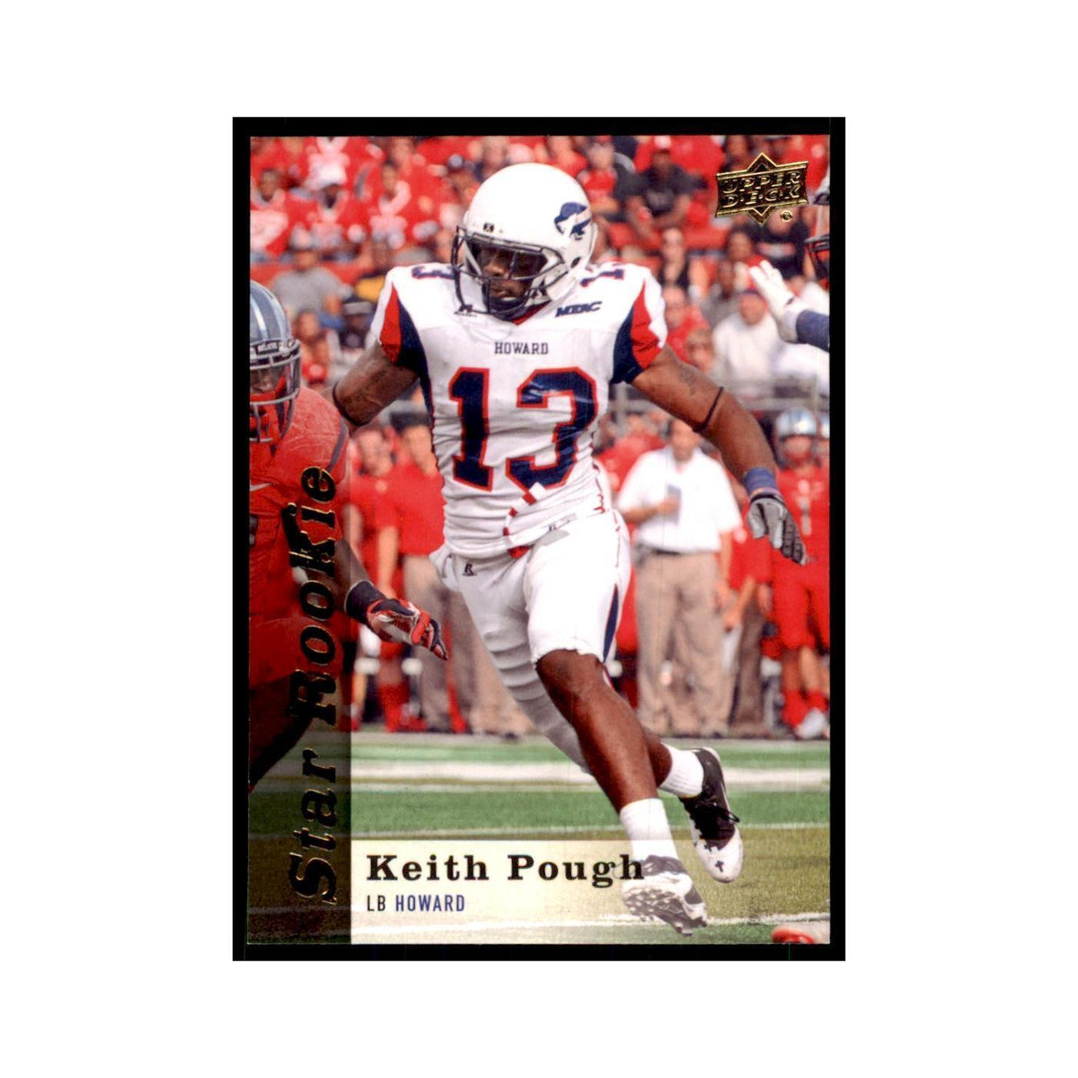 Keith Pough Rookie 2013 Upper Deck #62 Football Cards Football Card NM