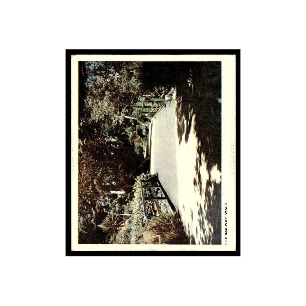 The Railway Walk 1968 Virginia Cigarettes Around About in Jersey #12 VG