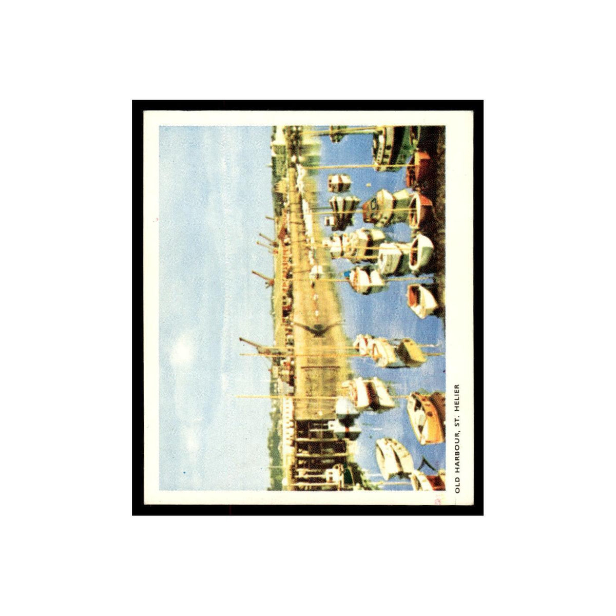 Old Harbour 1968 Virginia Cigarettes Around About in Jersey #21 Tobacco Card VG