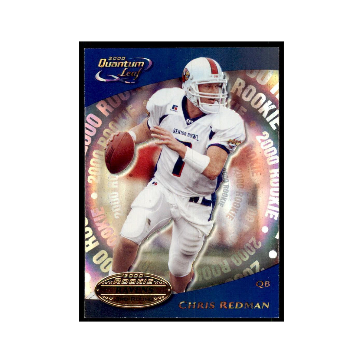 Chris Redman Rookie 2000 Quantum Leaf #309 Football Cards Football Card NM