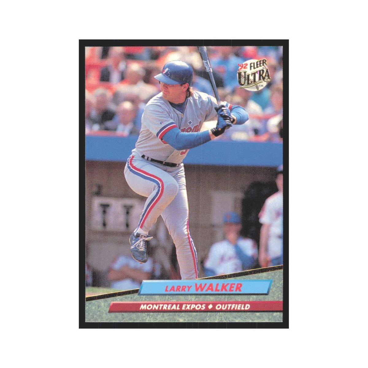 Larry Walker 1992 Fleer Ultra #525 Montreal Expos Baseball Card NM