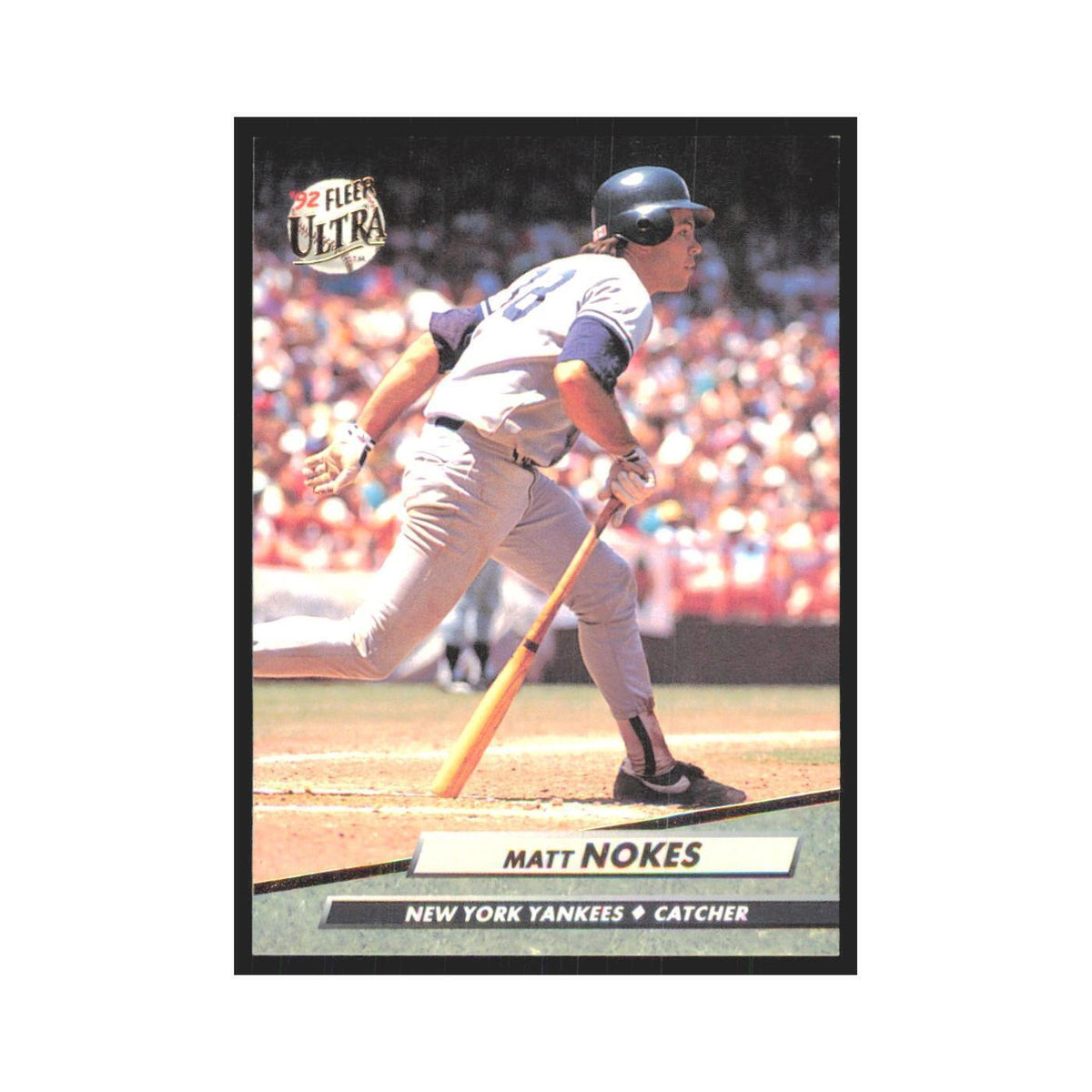 Matt Nokes 1992 Fleer Ultra #107 New York Yankees Baseball Card NM