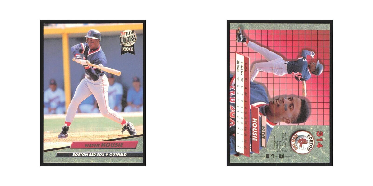 Wayne Housie Rookie 1992 Fleer Ultra #314 Boston Red Sox Baseball Card NM