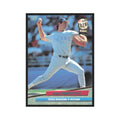 Terry Mathews Rookie 1992 Fleer Ultra #135 Texas Rangers Baseball Card NM