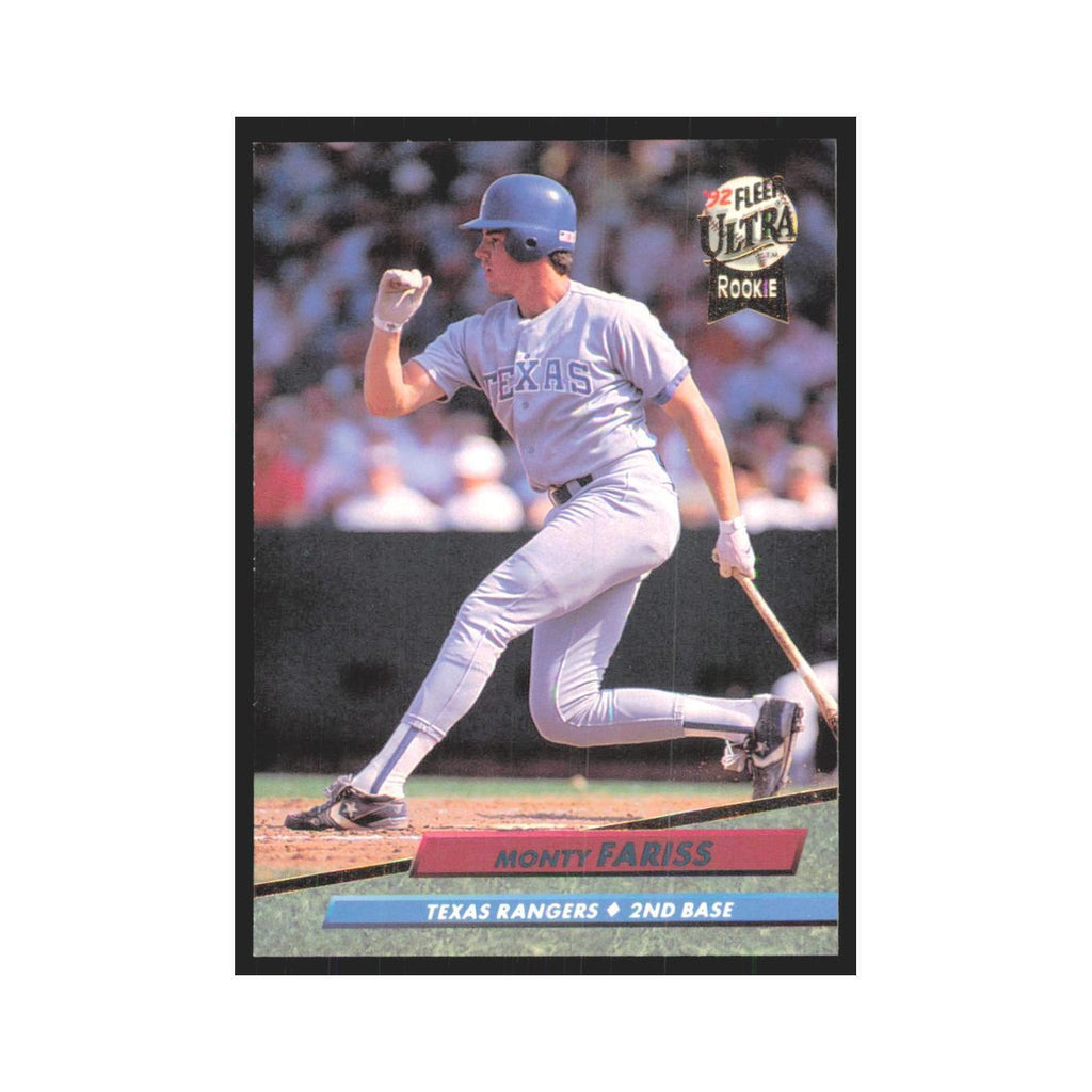 Monty Fariss Rookie 1992 Fleer Ultra #441 Texas Rangers Baseball Card NM