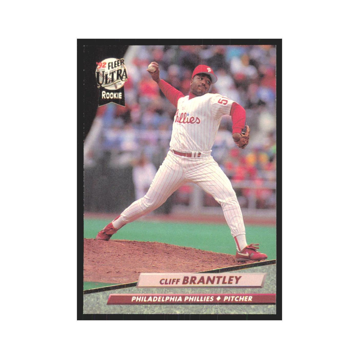 Cliff Brantley Rookie 1992 Fleer Ultra #543 Philadelphia Phillies NM