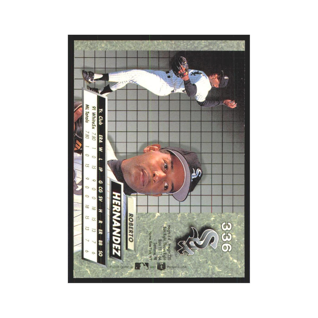 Roberto Hernandez Rookie 1992 Fleer Ultra #336 Chicago White Sox NM