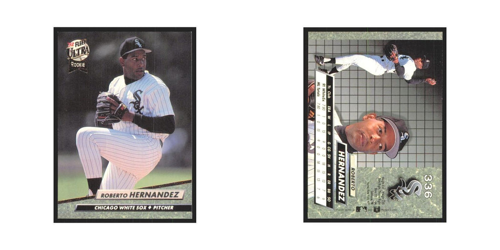 Roberto Hernandez Rookie 1992 Fleer Ultra #336 Chicago White Sox NM