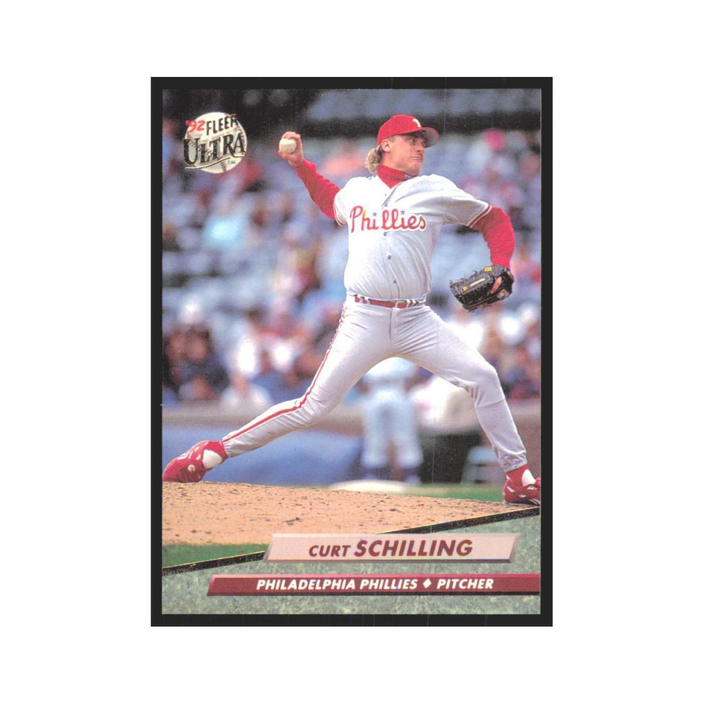 Curt Schilling 1992 Fleer Ultra #548 Philadelphia Phillies Baseball Card NM