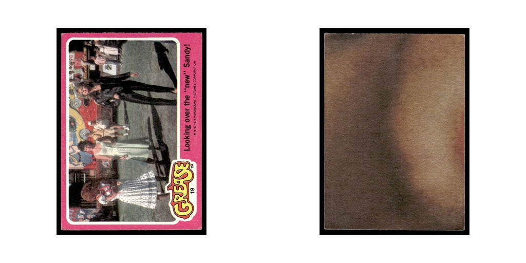 Looking Over the New Sandy 1978 Grease #19 Trading Card VG