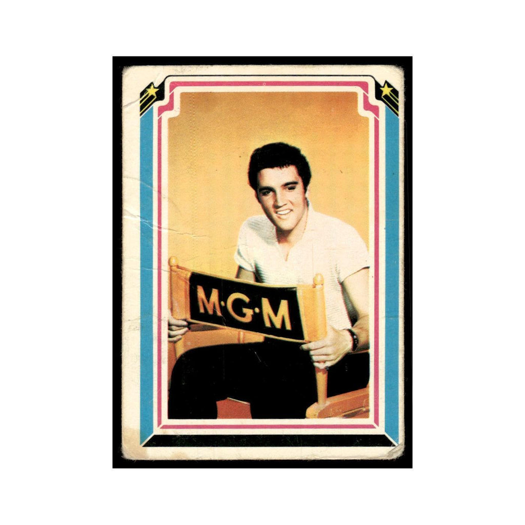 Elvis 1978 Boxcar #2 Trading Card Poor