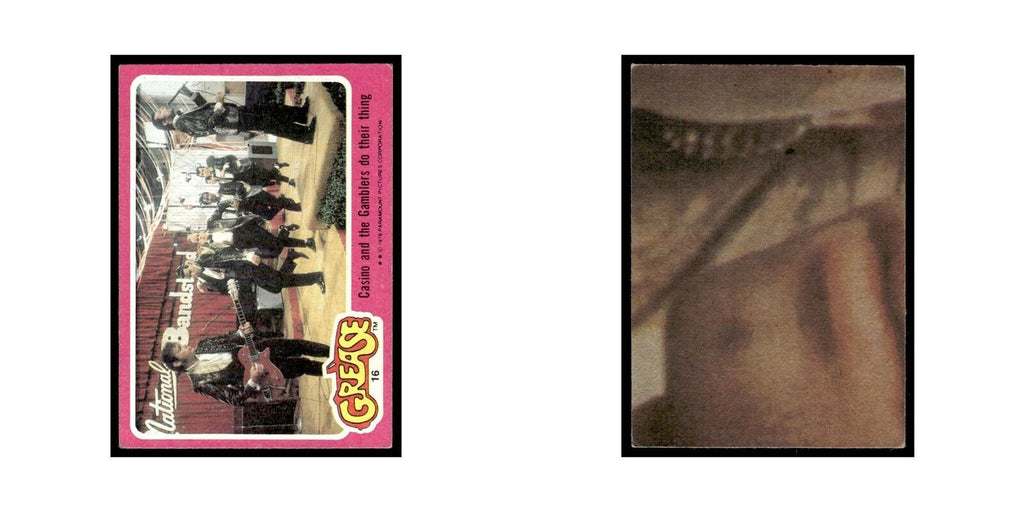 Casino and the Gamblers 1978 Grease #16 Trading Card VG