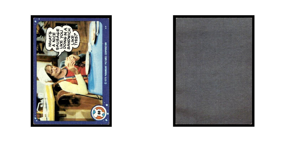 Mork and Mindy 1978 Paramount Pictures #86 Trading Card VG