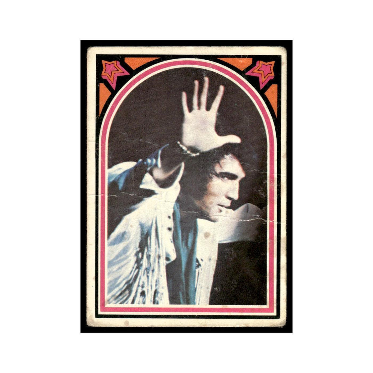 Elvis 1978 Boxcar #57 Trading Card Poor