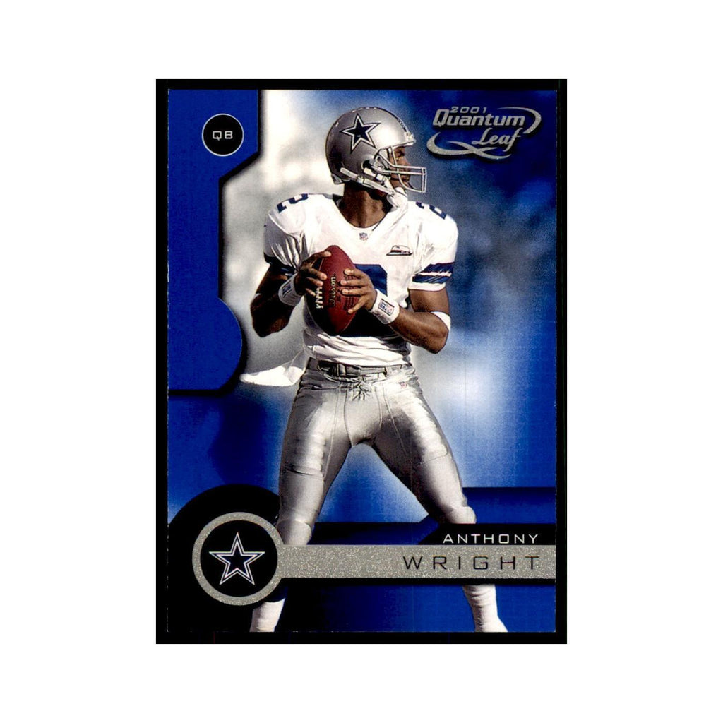 Anthony Wright 2001 Quantum Leaf #50 Football Cards Football Card NM
