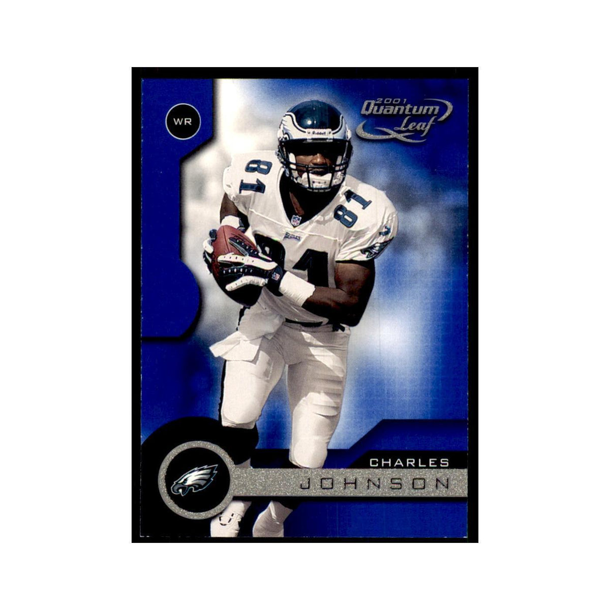 Charles Johnson 2001 Quantum Leaf #139 Football Cards Football Card NM