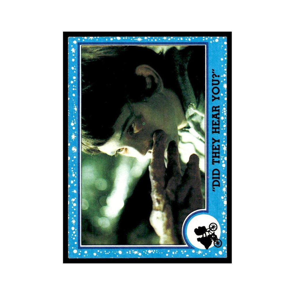 Did They Hear You 1982 Topps E.T. #50 Trading Card EX