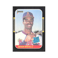 Devon White Rookie 1987 Donruss #38 California Angels Baseball Card NM