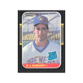 B.J. Surhoff Rookie 1987 Donruss #28 Milwaukee Brewers Baseball Card NM