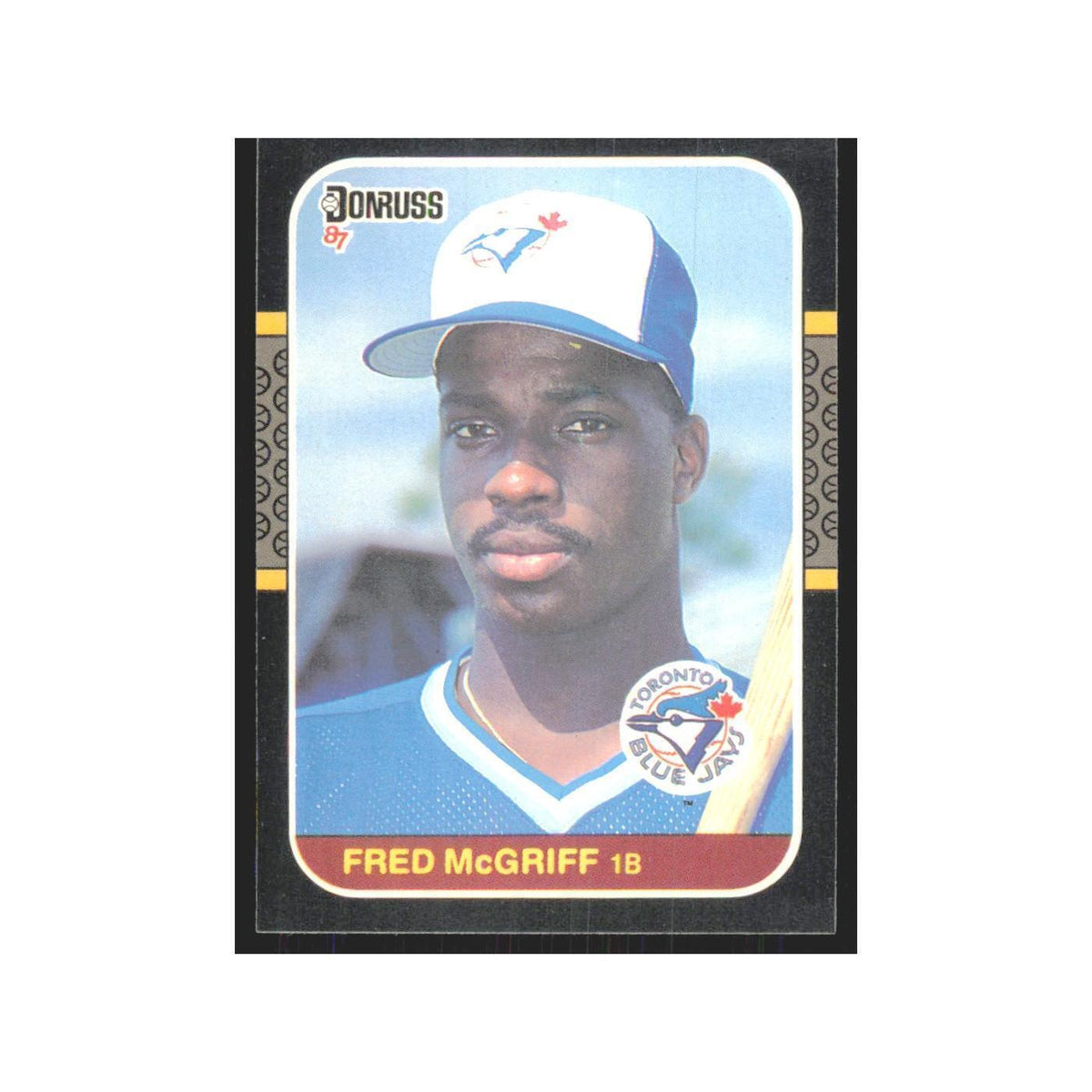 Fred McGriff 1987 Donruss #621 Toronto Blue Jays Baseball Card NM