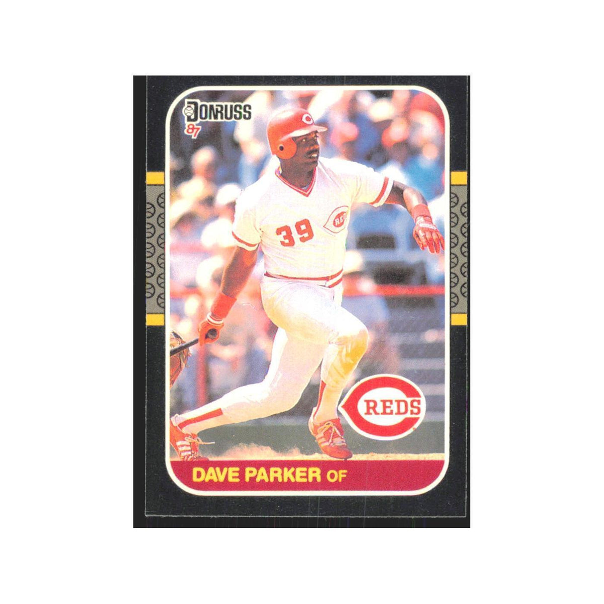 Dave Parker 1987 Donruss #388 Cincinnati Reds Baseball Card NM