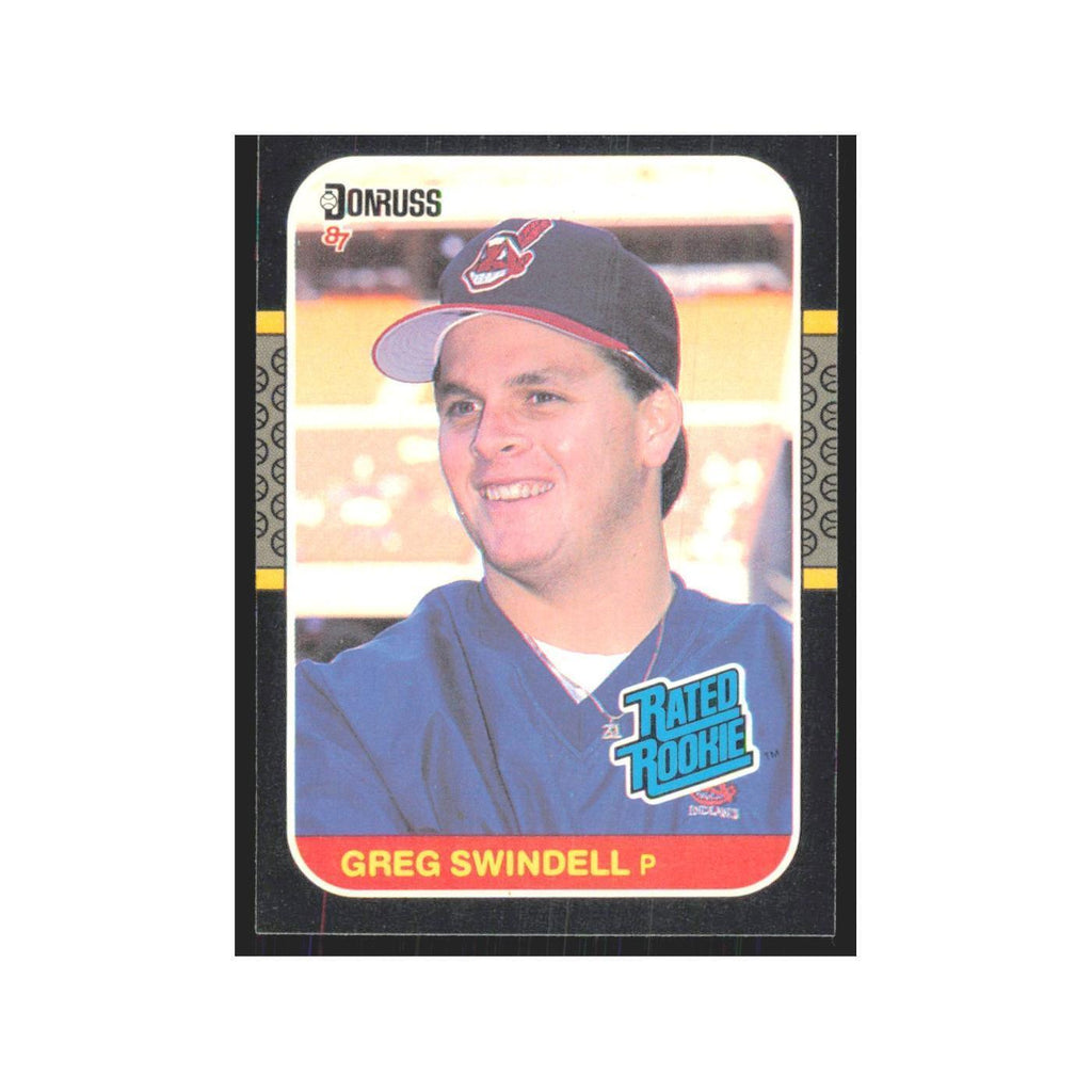 Greg Swindell Rookie 1987 Donruss #32 Cleveland Indians Baseball Card NM