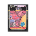 Terry Steinbach Rookie 1987 Donruss #34 Oakland Athletics Baseball Card NM