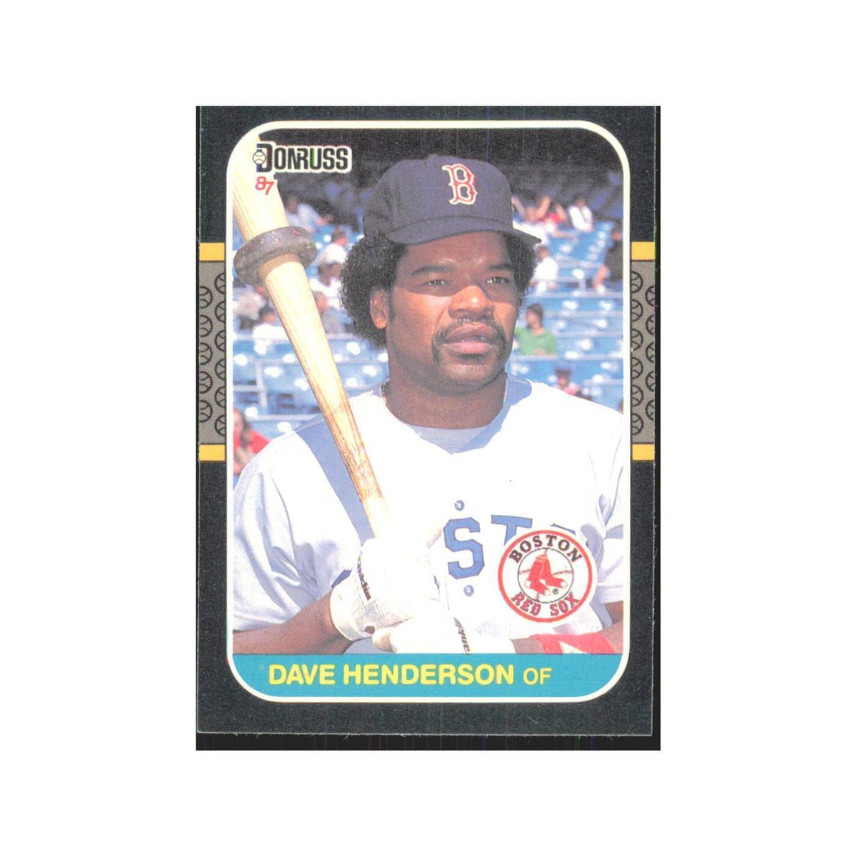 Dave Henderson 1987 Donruss #622 Boston Red Sox Baseball Card NM