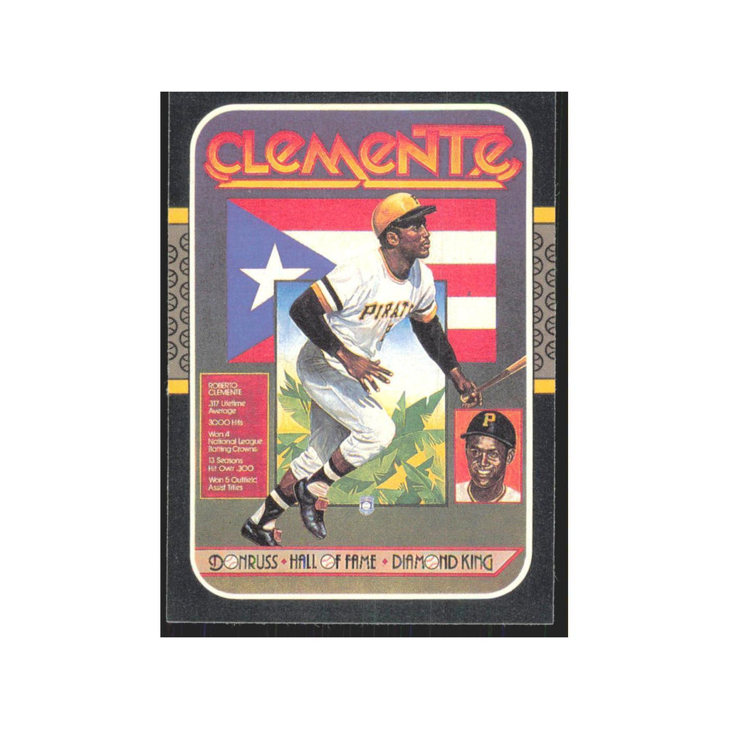Roberto Clemente 1987 Donruss #612 Pittsburgh Pirates Baseball Card NM