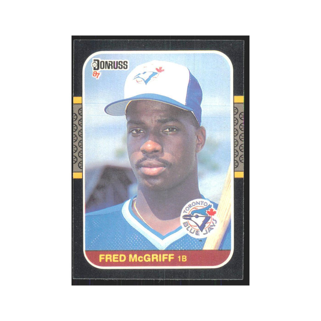 Fred McGriff 1987 Donruss #621 Toronto Blue Jays Baseball Card NM