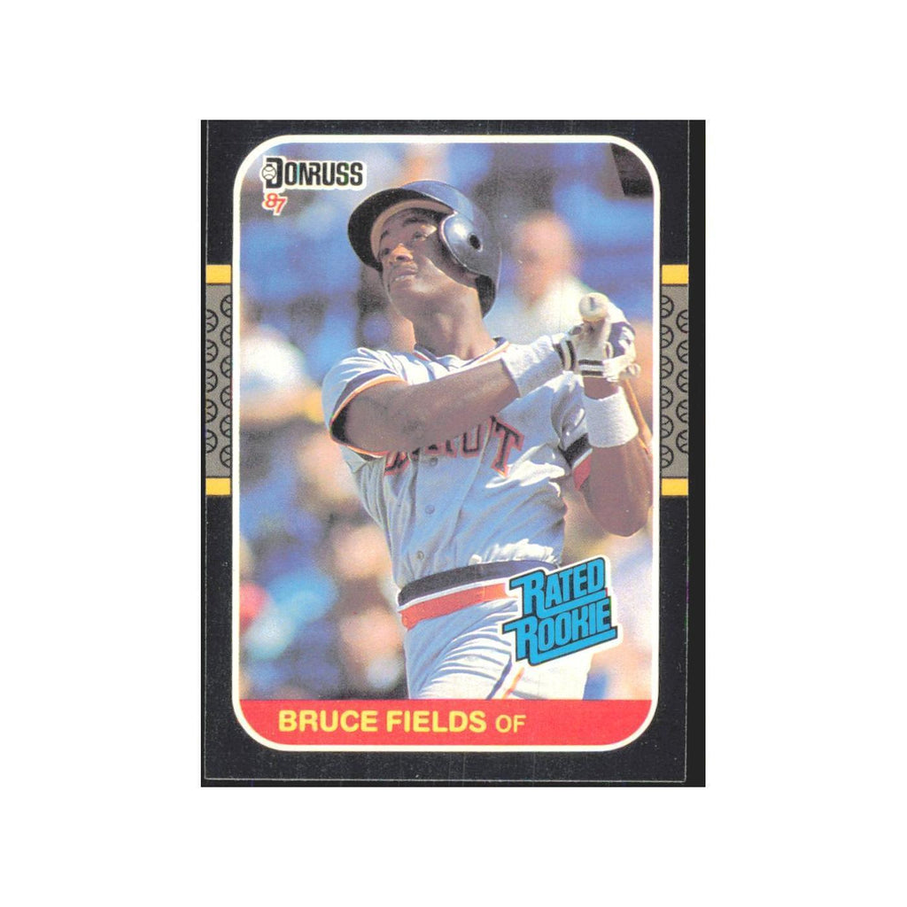 Bruce Fields Rookie 1987 Donruss #47 Detroit Tigers Baseball Card NM