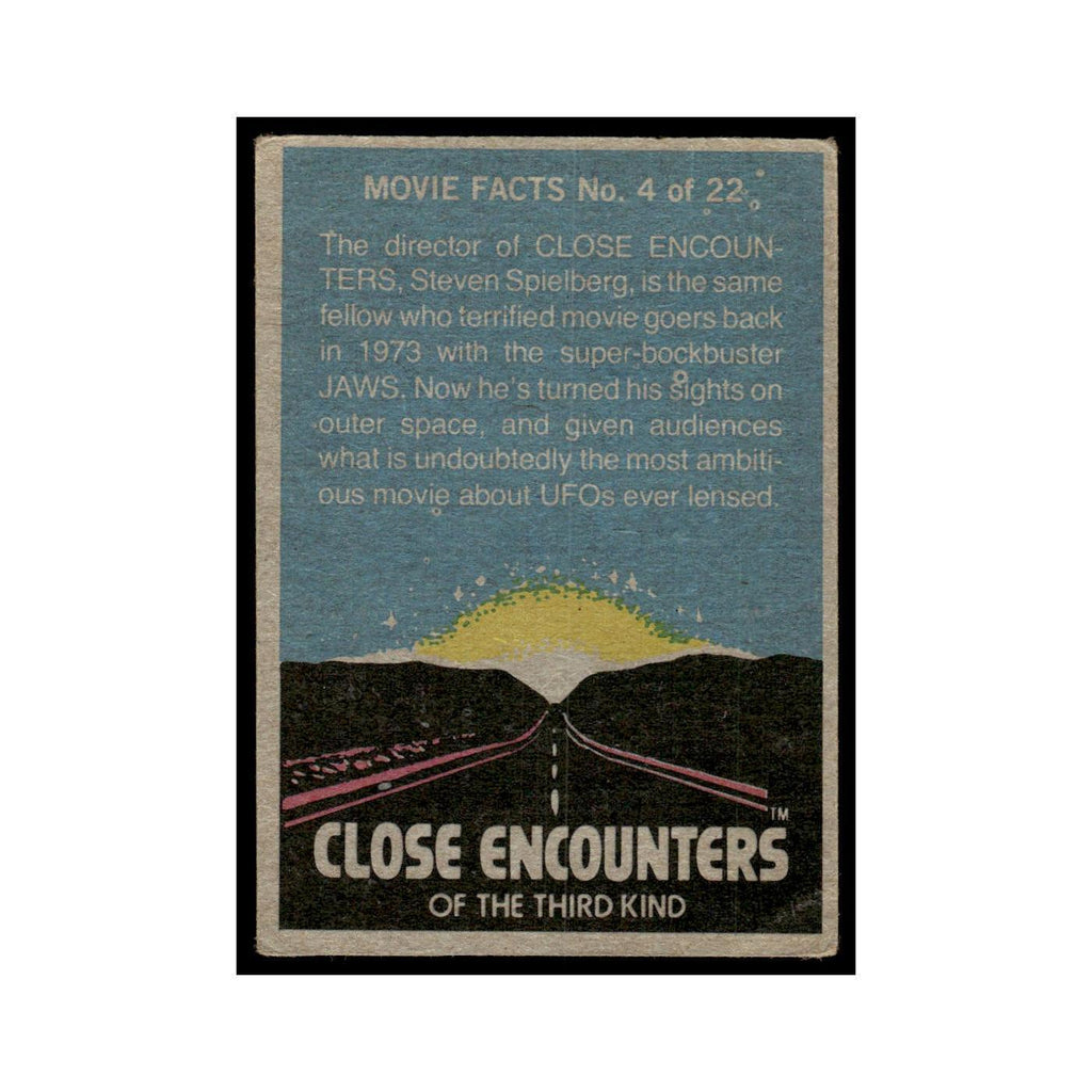 Great Event In History of Man 1978 Close Encounters of the Third Kind #39 Poor