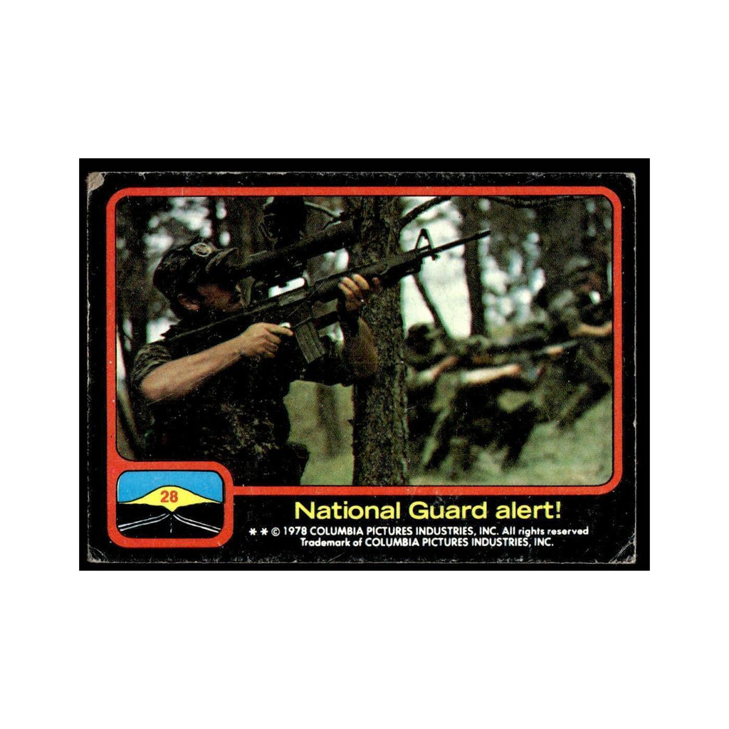 National Guard Alert 1978 Close Encounters of the Third Kind #28 Poor