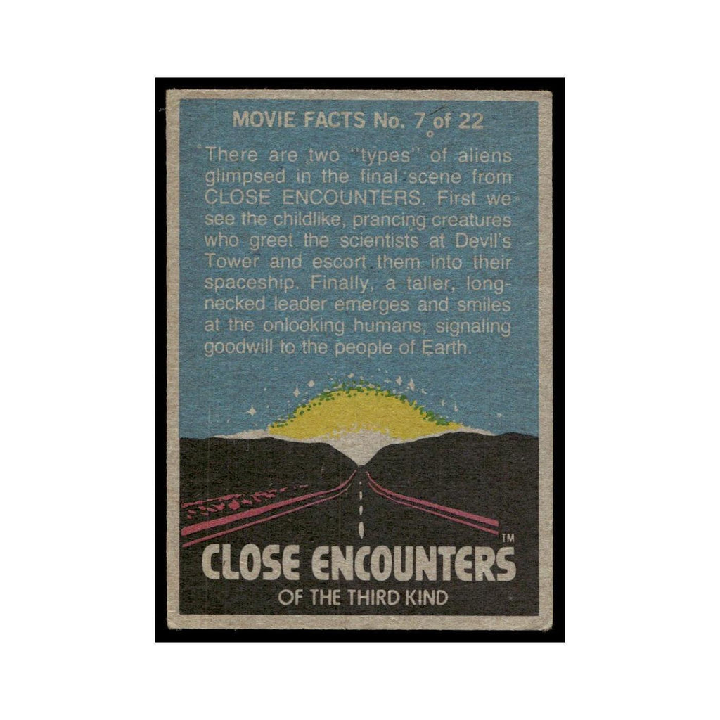 National Guard Alert 1978 Close Encounters of the Third Kind #28 Poor