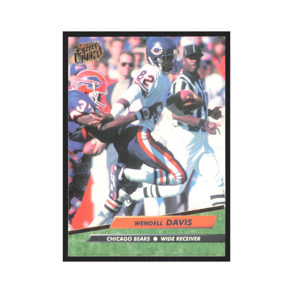 Wendell Davis 1992 Fleer Ultra #37 Football Cards Football Card NM